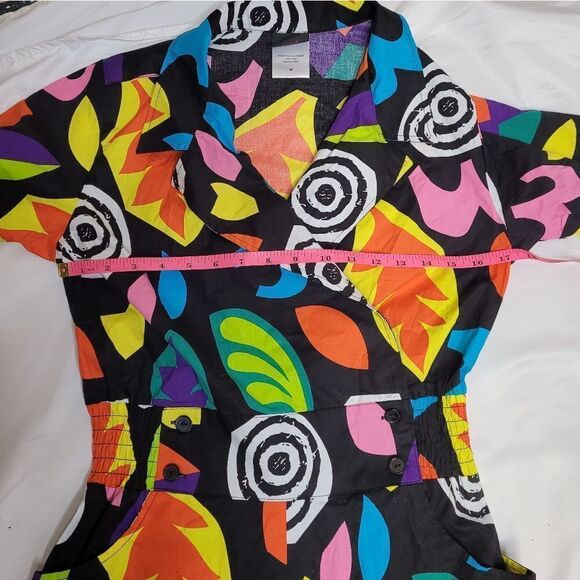 STRANGER THINGS Eleven official retro 80s style short‎ sleeve Target romper M - Picture 7 of 10